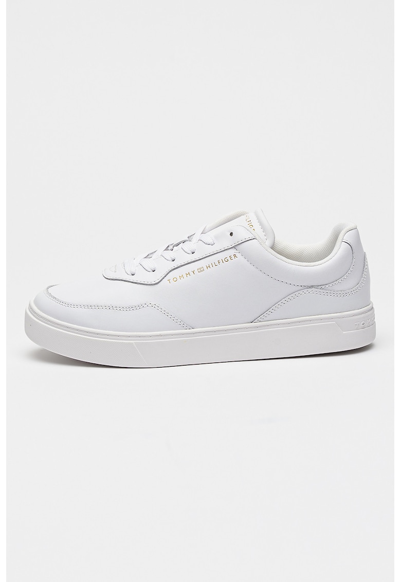 Кожени маратонки Casual Cupsole - Бял
