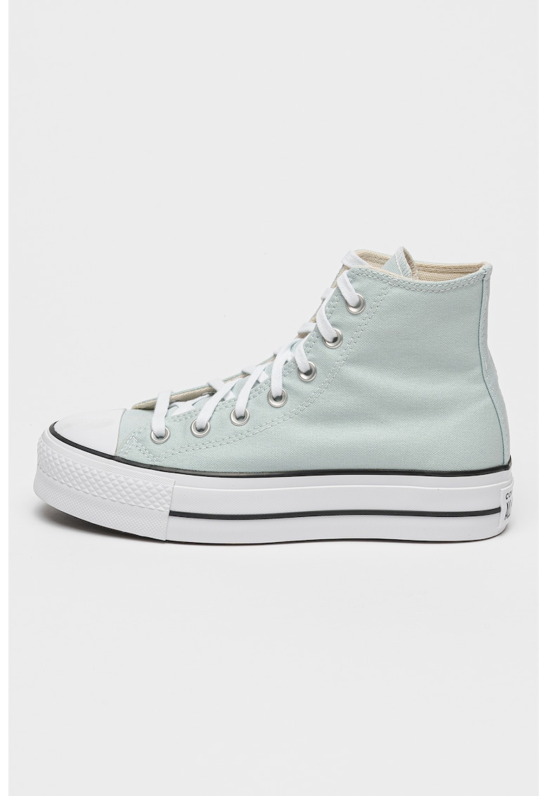 Кецове All Star Lift с платформа - Бледозелен