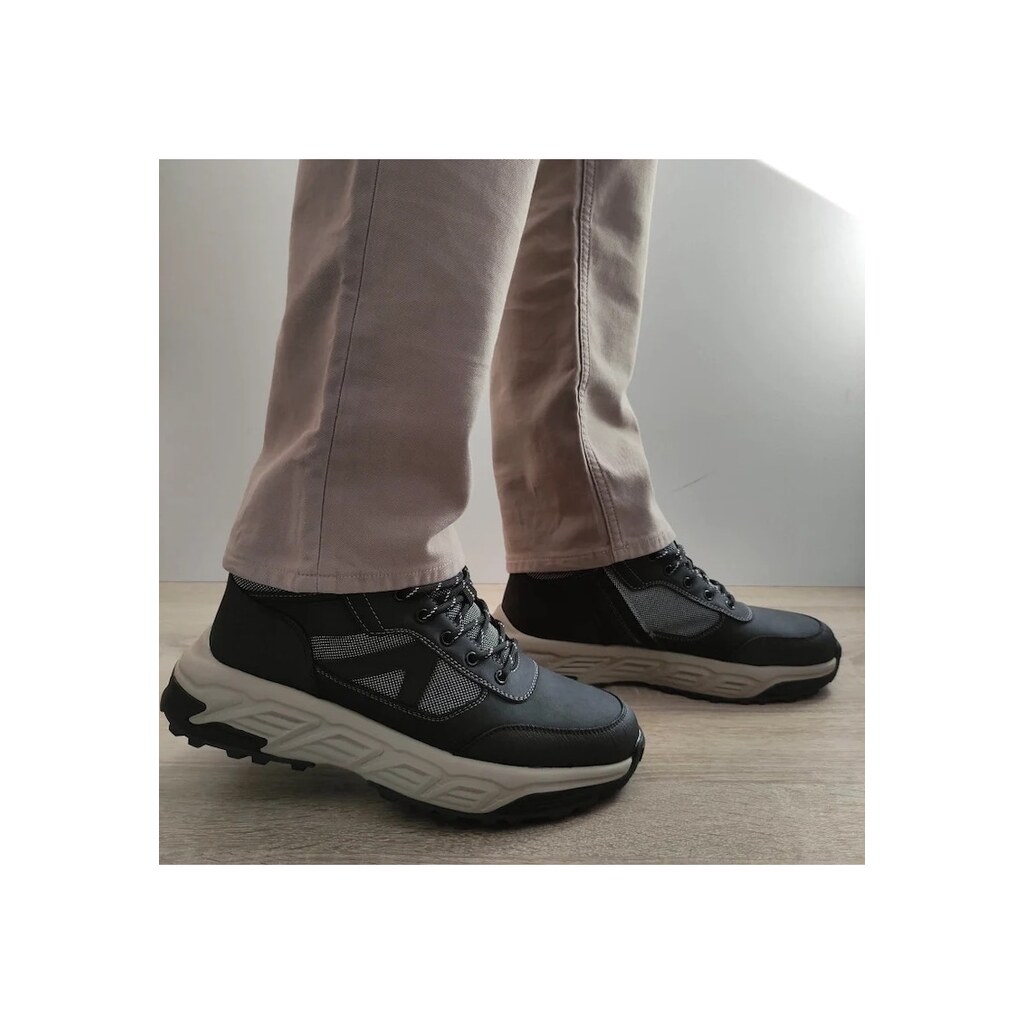 Ежедневни мъжки боти  E3123 Black - Black -