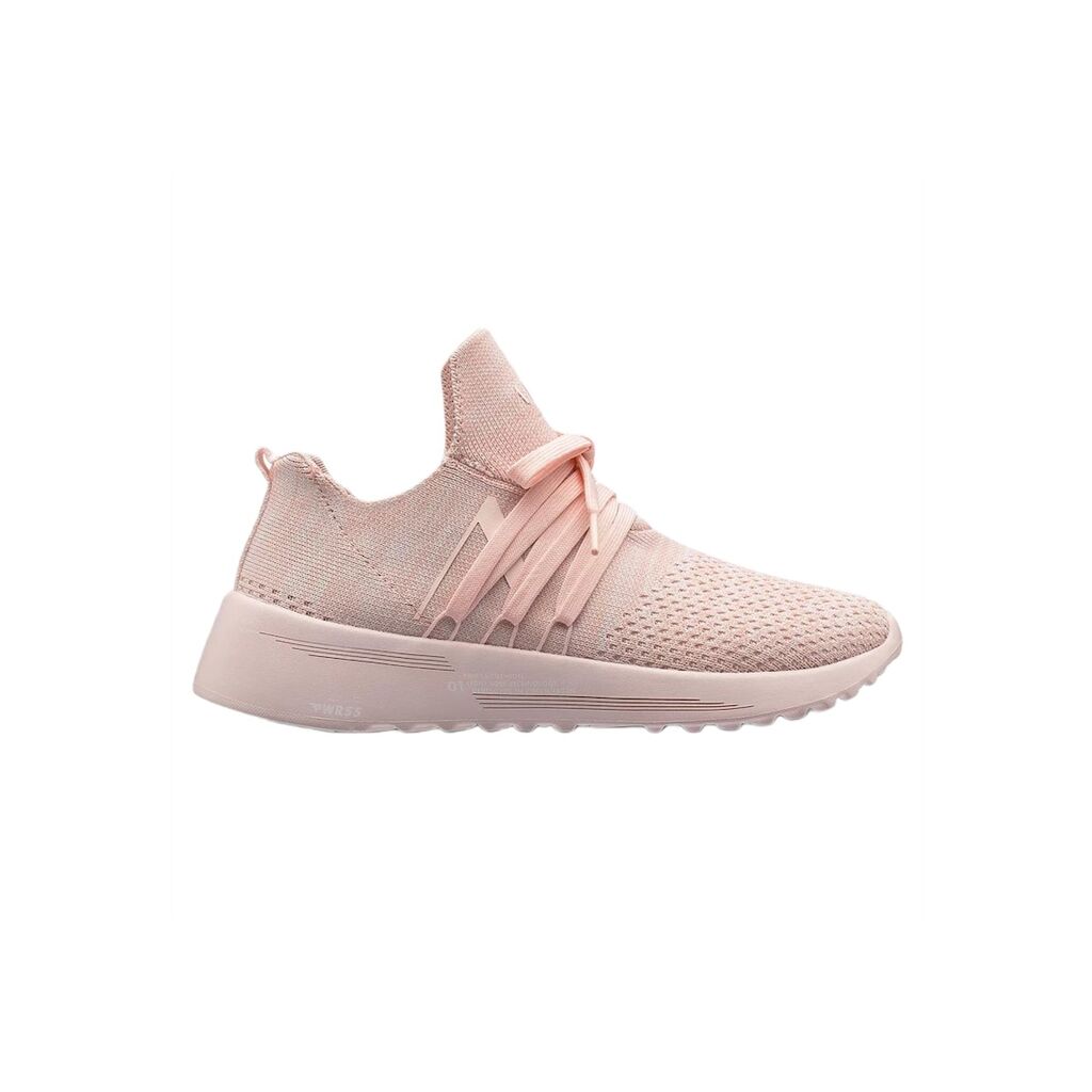 Дамски спортни обувки -  Textile - Pink -