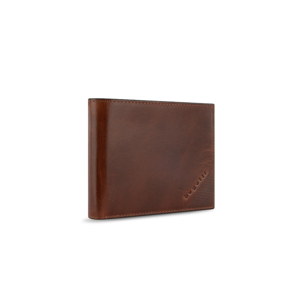 Мъжки портфейл - серия Nobile - 491254 - Коняк кафяв