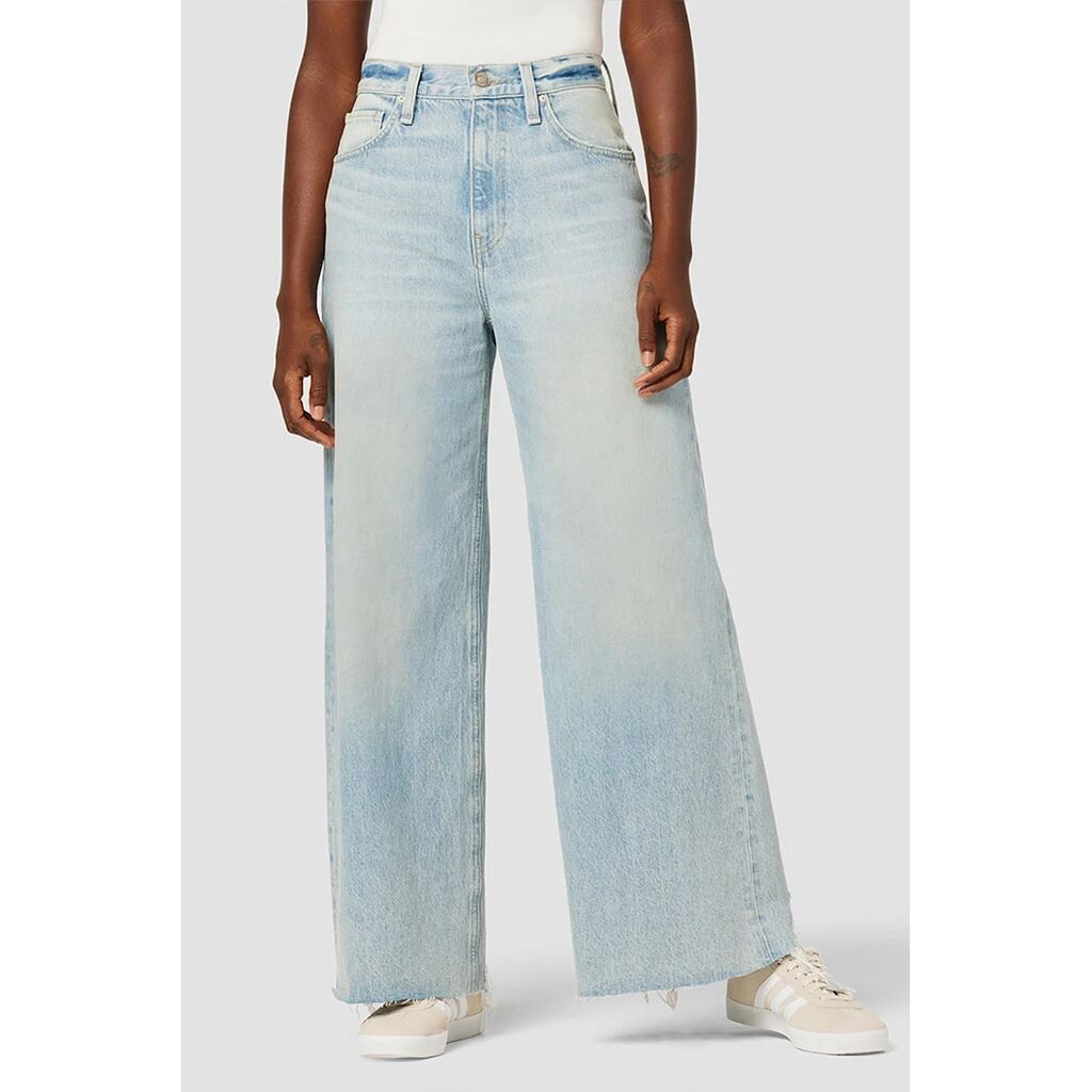 High Rise Jeans - Син