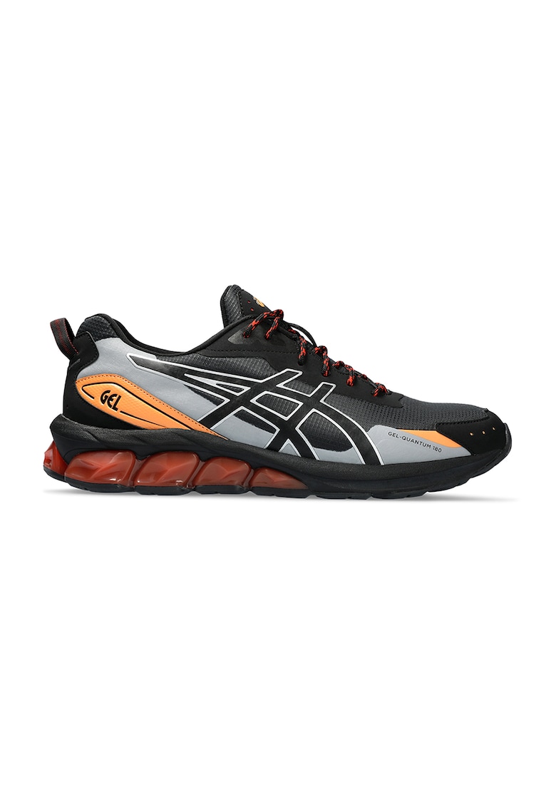 Спортни обувки Gel-Quantum 180 с лого - Черен/Сив/Бледооранжев