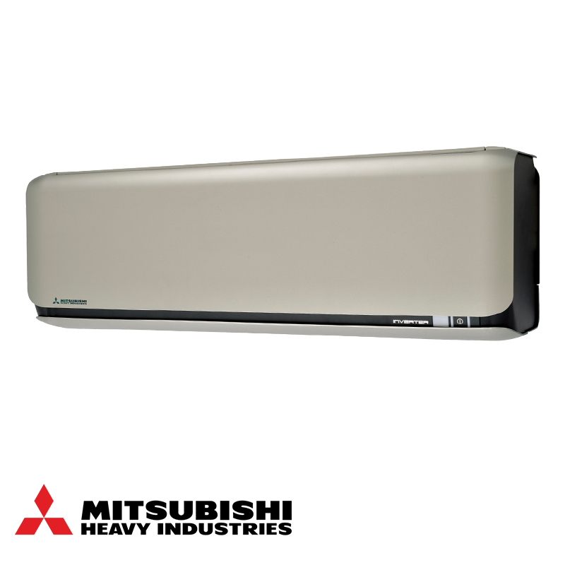 Инверторен климатик Mitsubishi Heavy Industries SRK35ZSX-WFT + SRC35ZSX-W, 12000 BTU, 27 м2, A+++, Wi-Fi, R-32, Антиалерген система, 3D Auto, Бежов