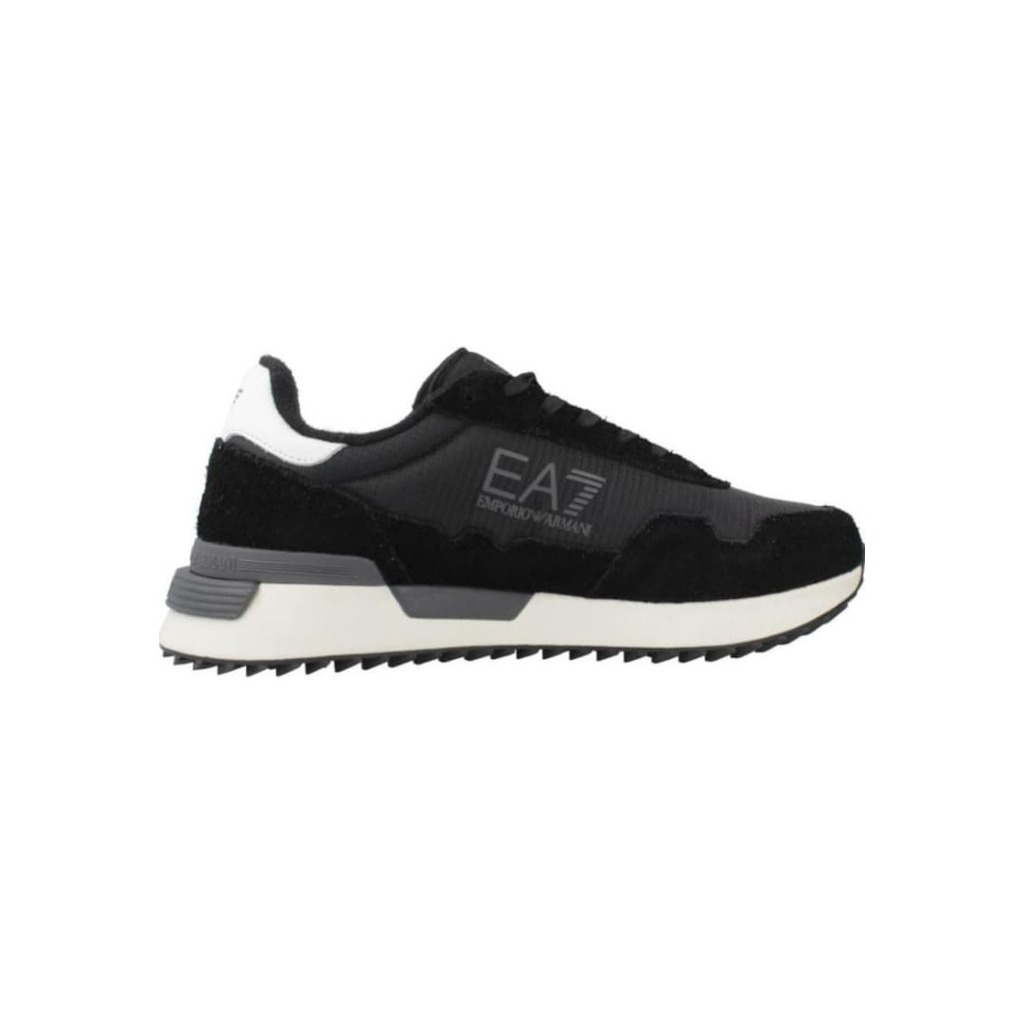 Мъжки спортни обувки - Emporio Armani - 7X000380 AF19175 - черен - 100% полиестер - Черен