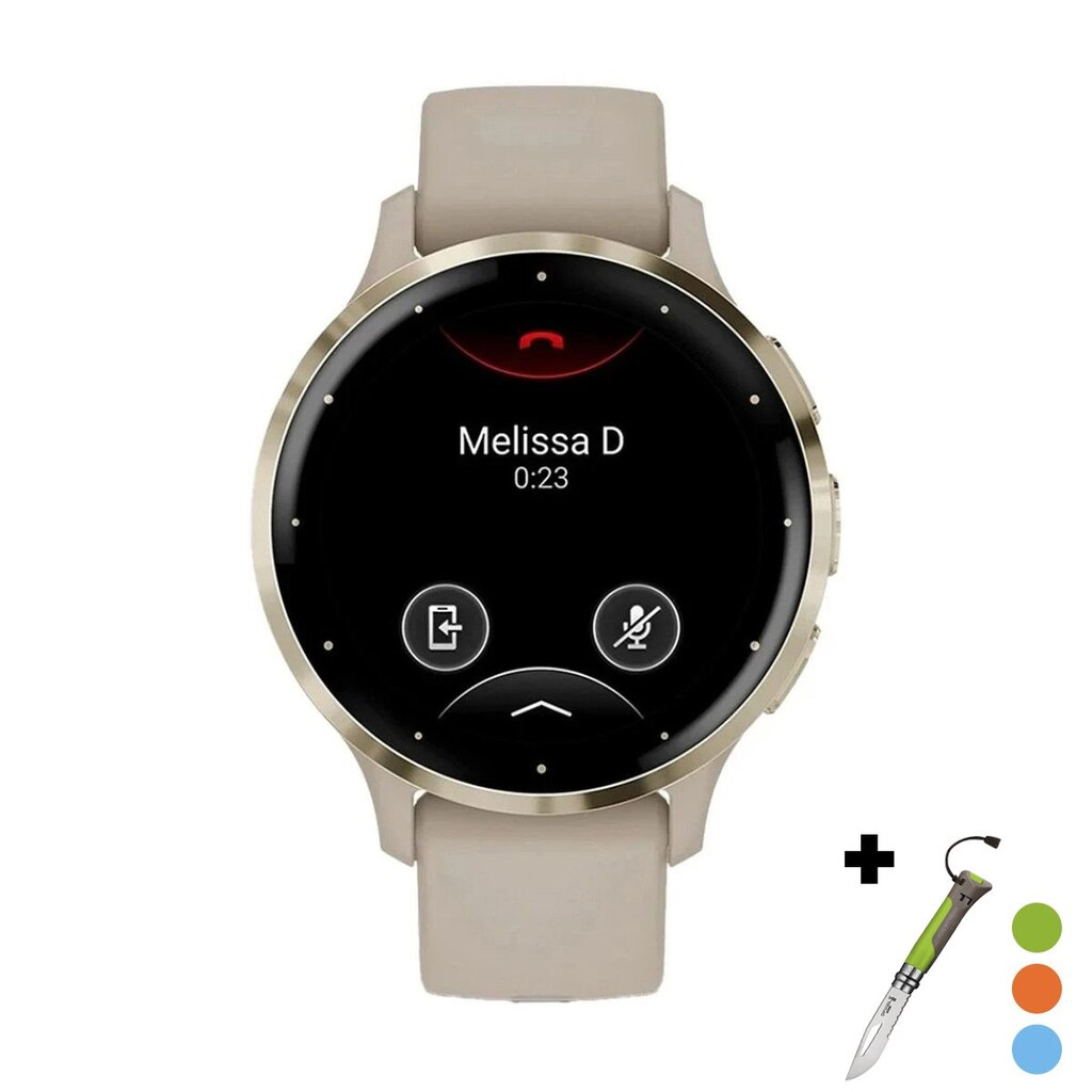Смарт часовник Garmin Venu 3S Soft Gold/French Grey 010-02785-02