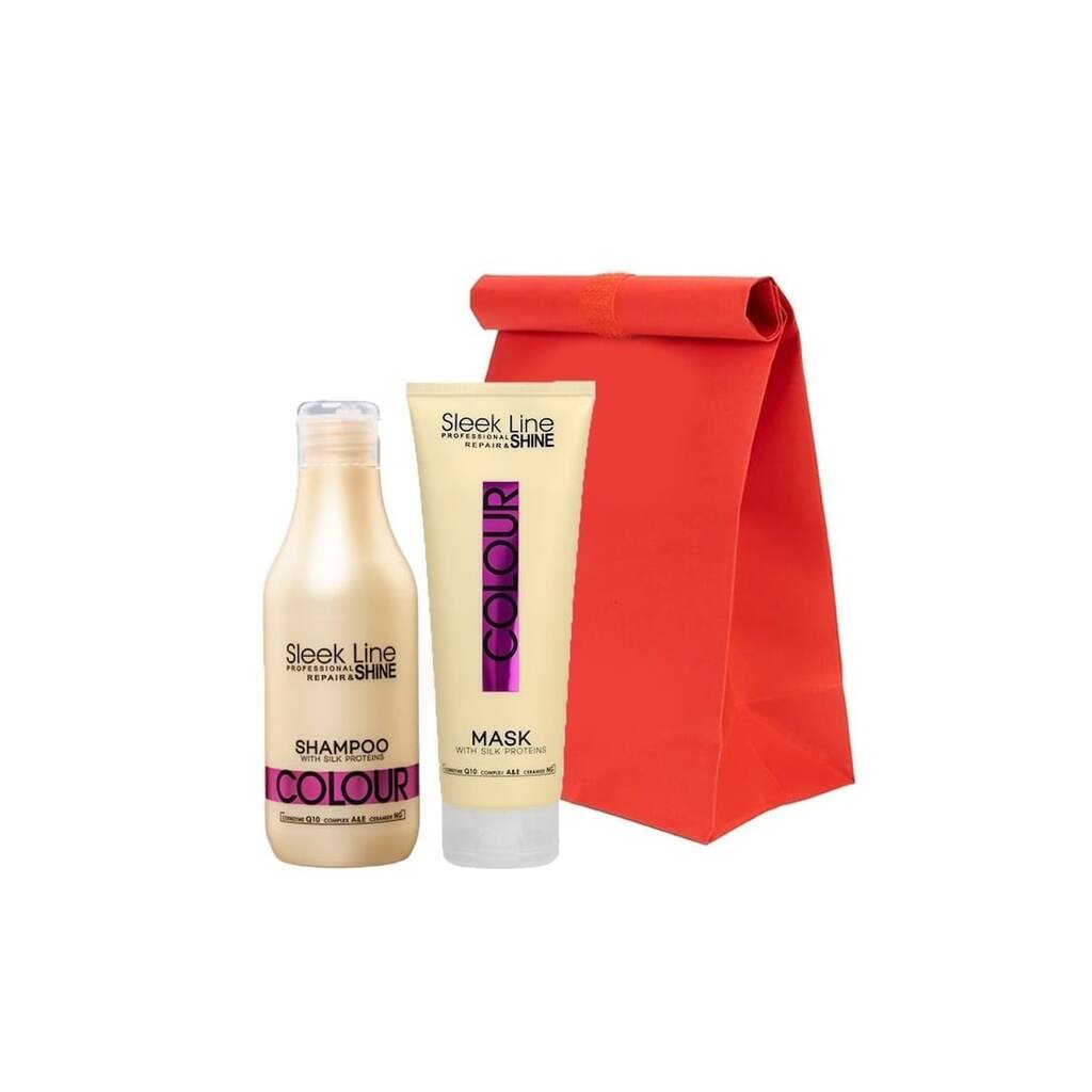 Set  Colour – Шампоан - 300 ml и маска с протеини от коприна за боядисана коса - 250 ml