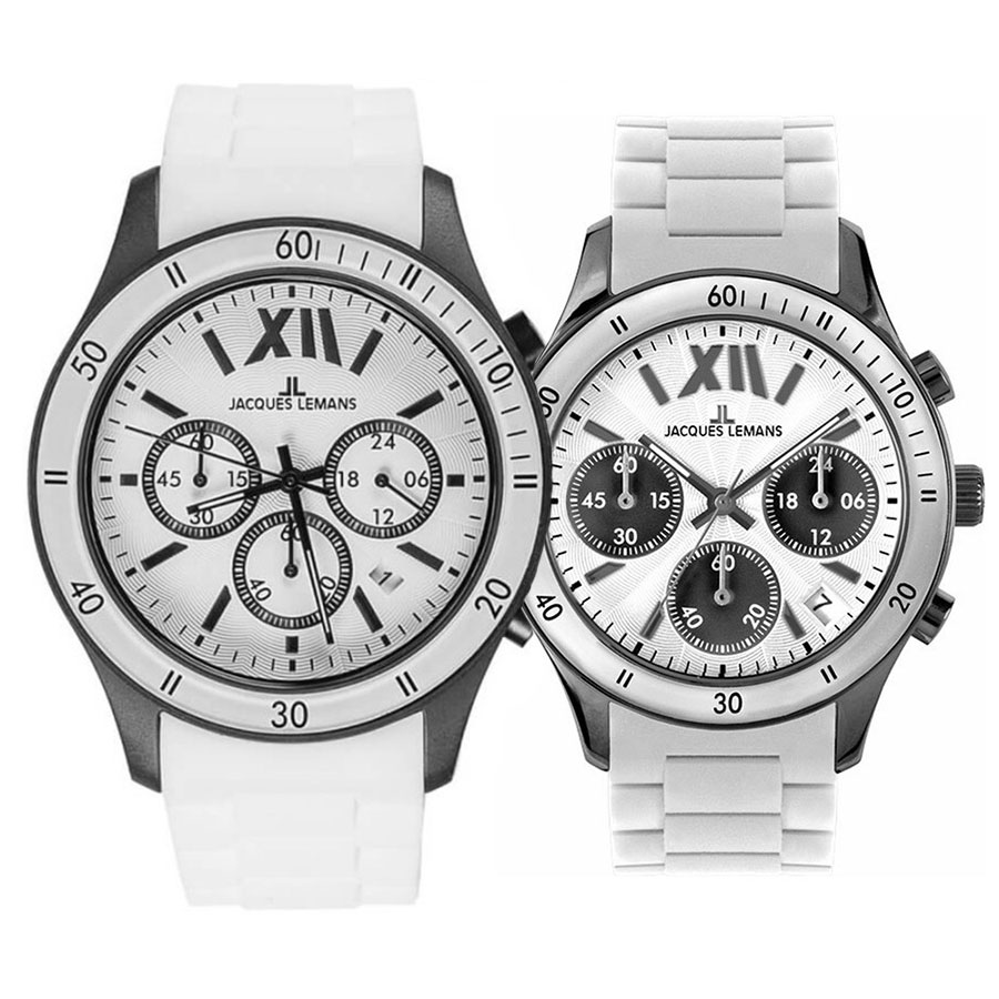 Комплект часовници за двойки Jacques Lemans 1-1586P & 1-1587 P