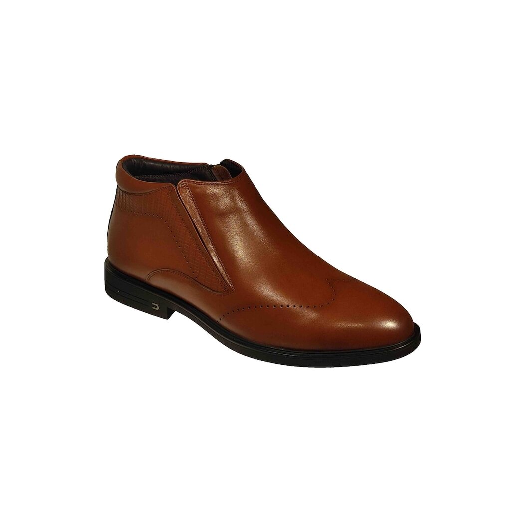 Ежедневни мъжки боти  El17 Brown - Cognac Brown - Коняк
