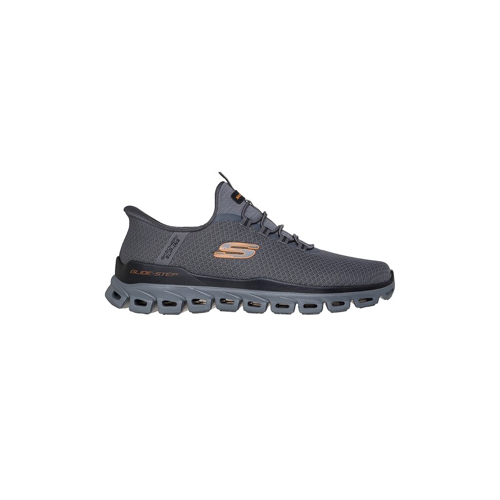 Текстилни спортни обувки Glide-Step Noxus - Въглен сиво
