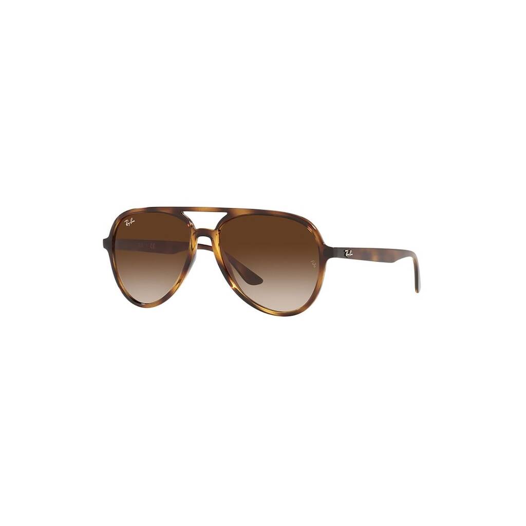 Унисекс слънчеви очила Aviator с градиента - Кафяв