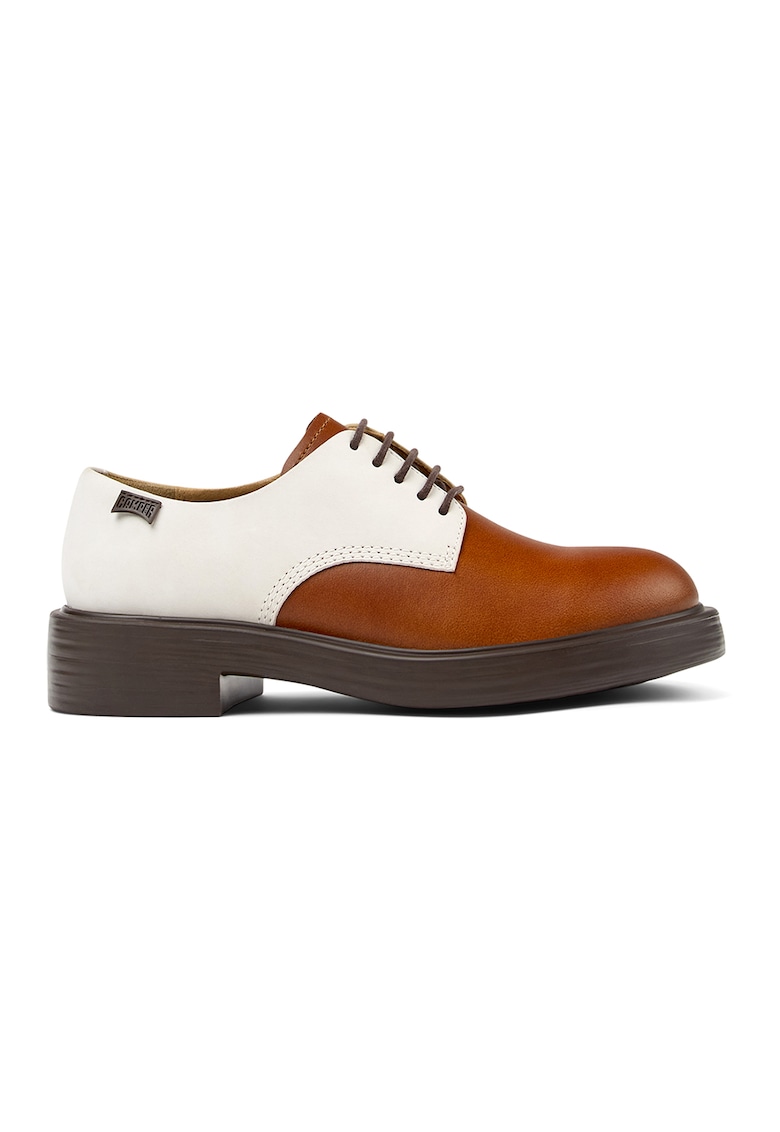 Кожени обувки Dean Oxford - Карамел