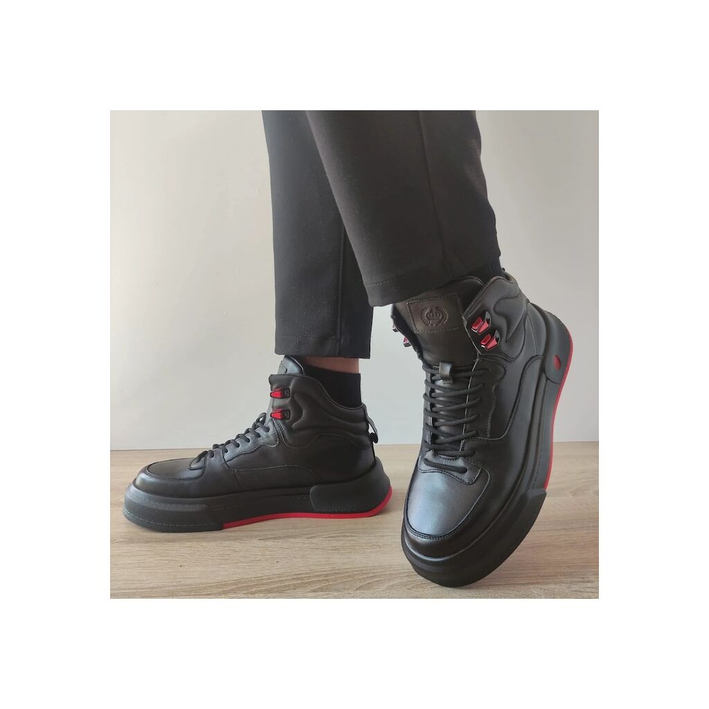 Мъжки спортни боти  H6999 Black - черни - Черен