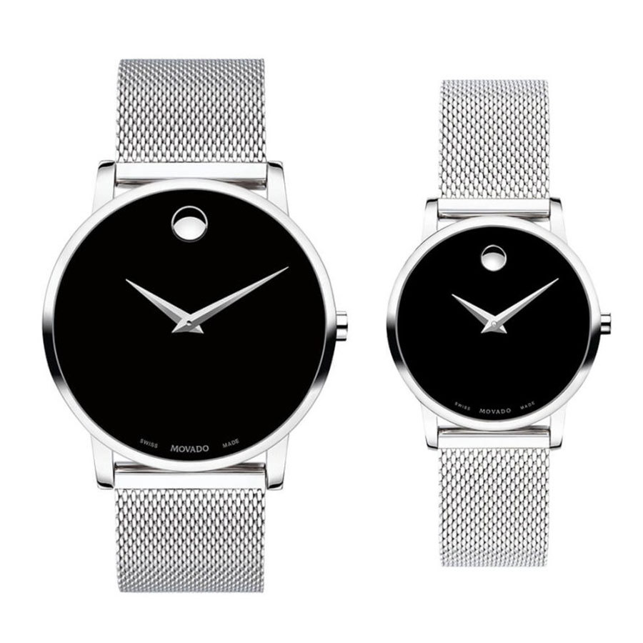 Комплект часовници за двойки Movado Museum Classic 607219 & 607220
