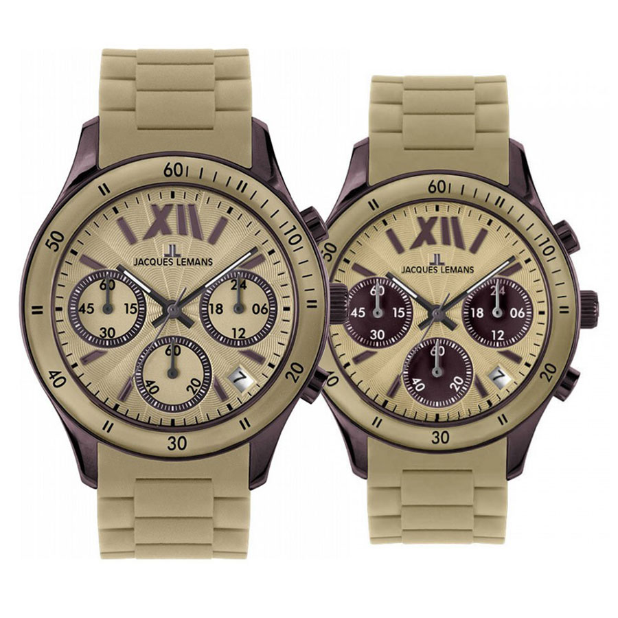 Комплект часовници за двойки Jacques Lemans 1-1586 S & 1-1587 S