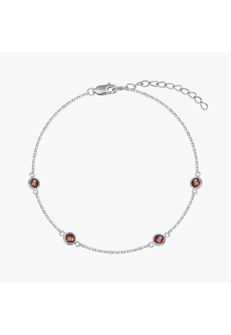 Сребърна гривна Birthstonedwqf