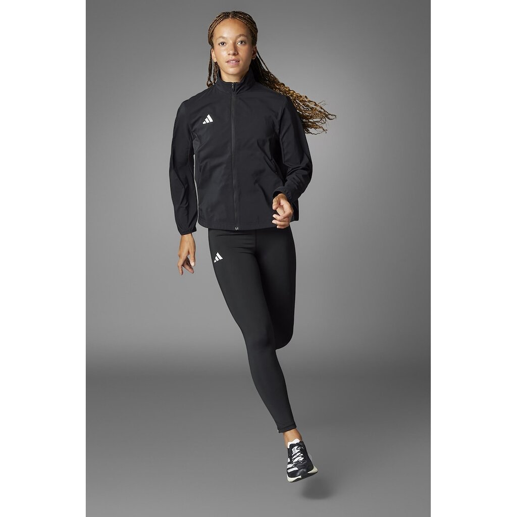 Водоустойчиво яке за бягане Adizero Essentials - Черен