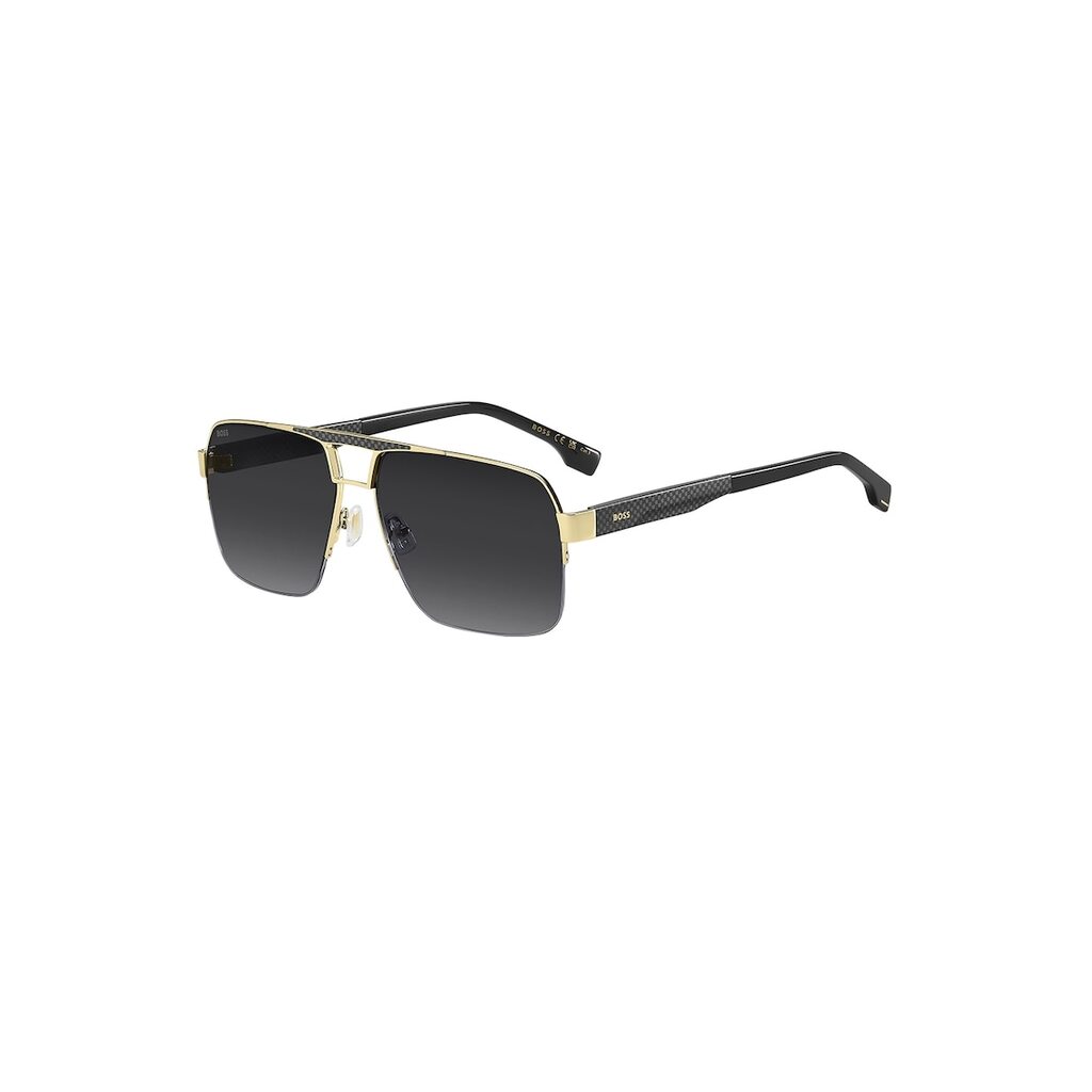 Слънчеви очила Aviator с градиента - Златист
