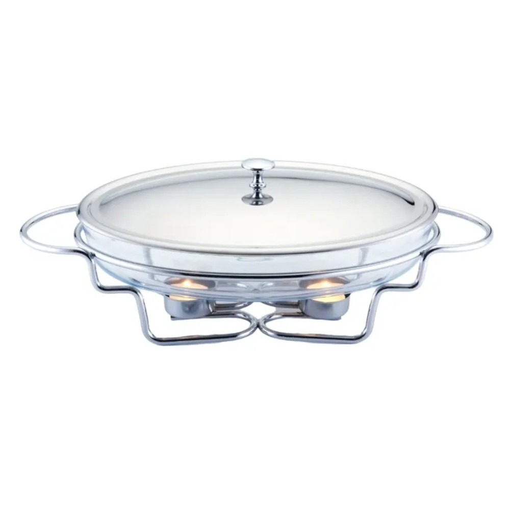 Съд за топло сервиране Bohmann BH 2007-30CG, 3l, Капак, Стойка, Инокс