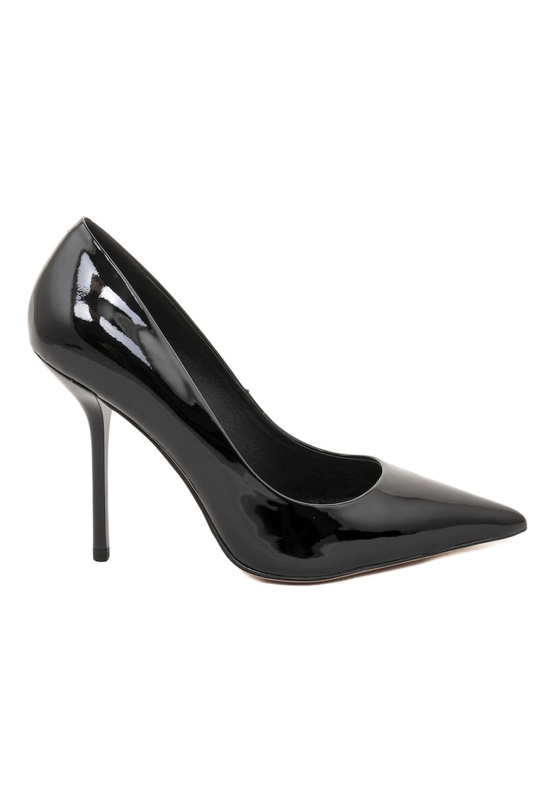 Tenisha Pantet Leather Shoes - Черен