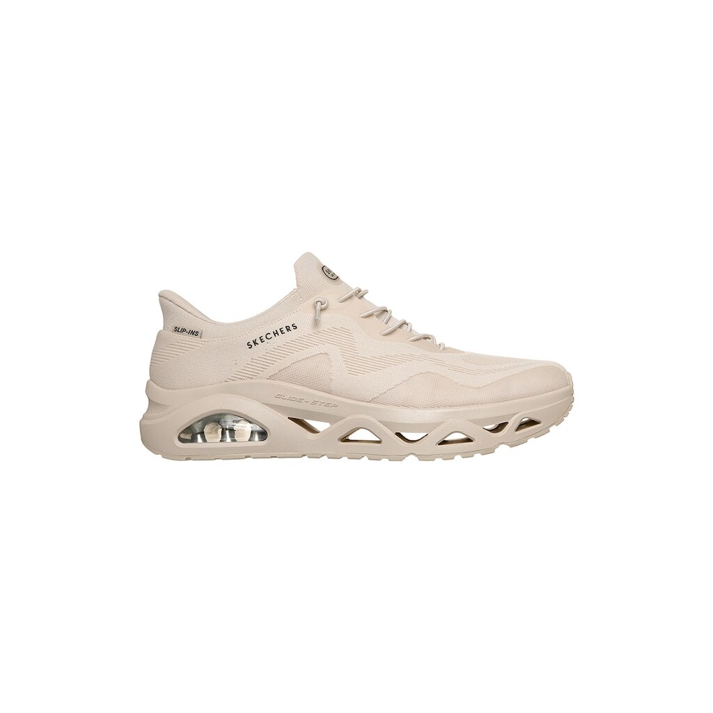 Текстилни спортни обувки Uno Glide Step Air Slip-Ins - Светло бежово