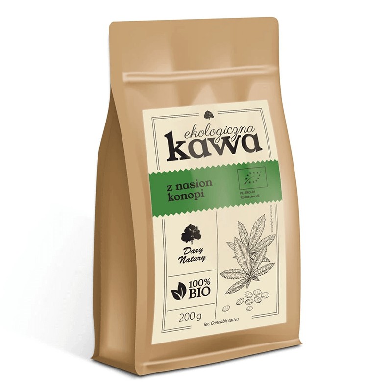 Кафе от Конопено семе Био, 200 g Dary Natury - Цена в shopmall.bg