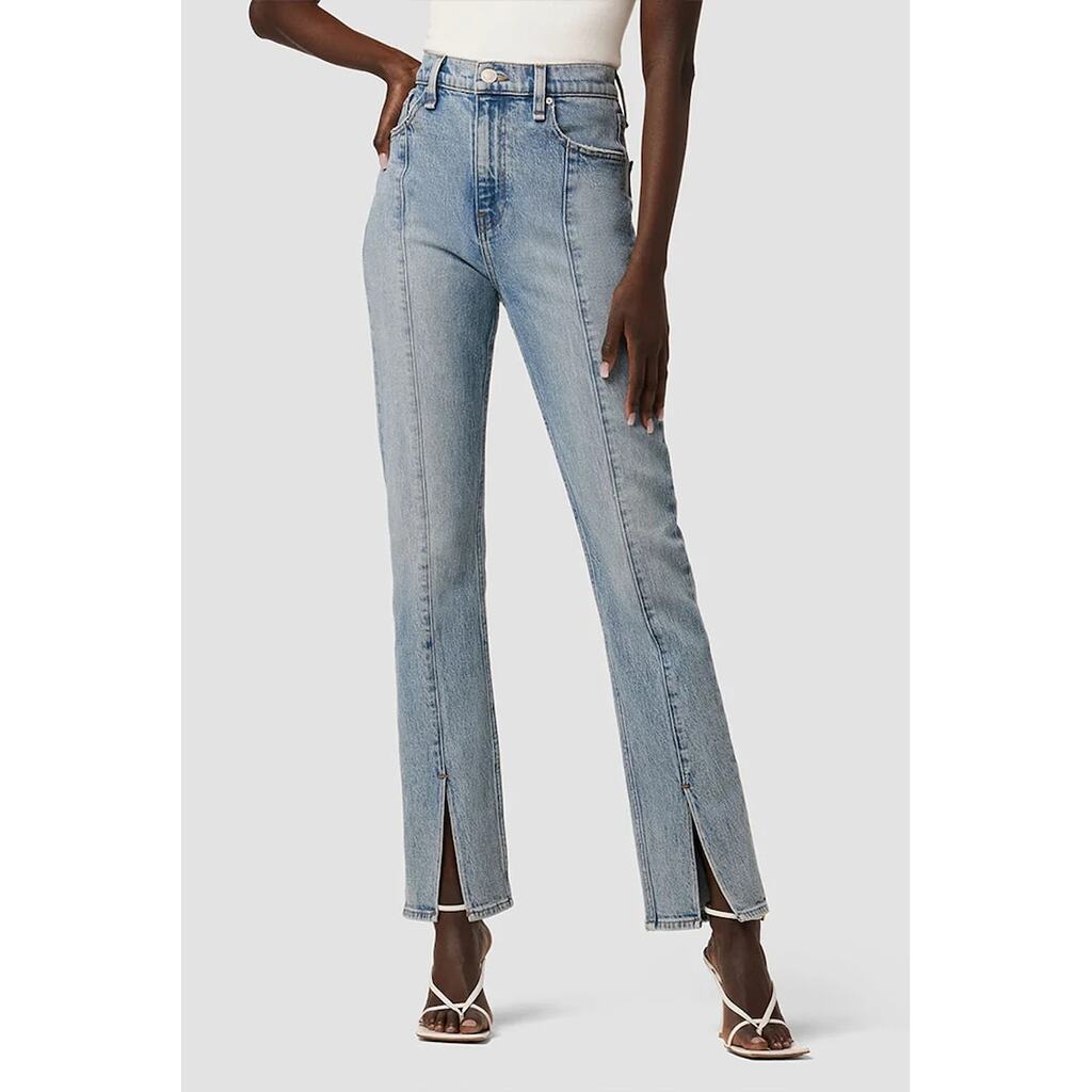 Bootcut Jeans With Washedout Aspect - Син