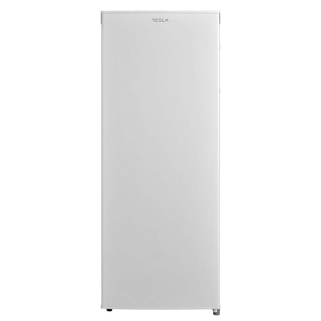 Вертикален фризер Tesla RU1600ME, 160 л, Клас E, Реверсивна врата, Super Freezing, 8 часа автономия, Бял