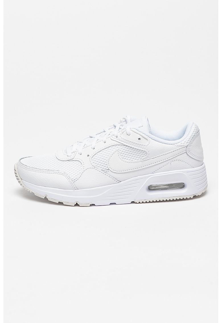 Спортни обувки Air Max SC с кожа - Бял