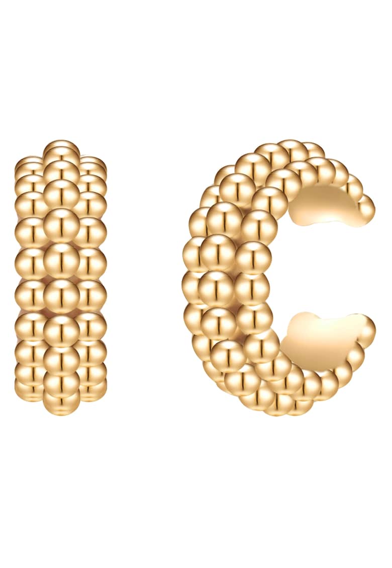 Обеци с покритие от 14k злато - Златист