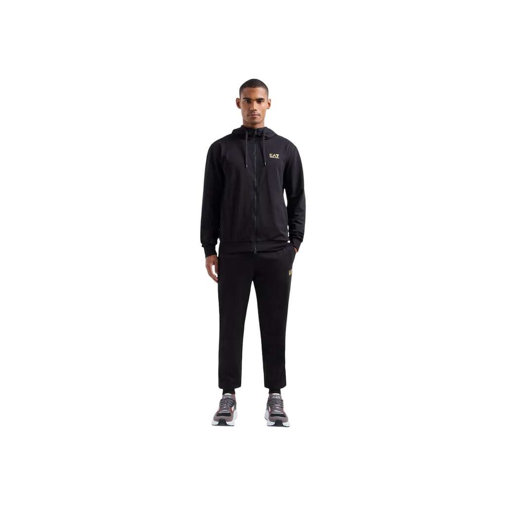 EA7 Train Core Id Hood FZ 38803 - Черен