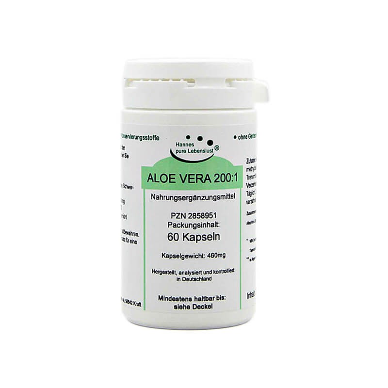Aloe vera 200:1 / Алое вера, 60 капсули