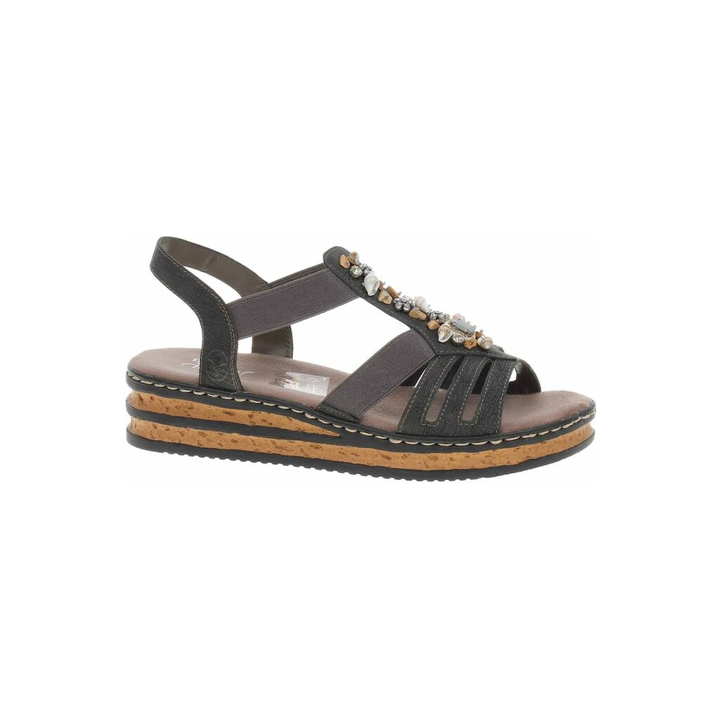 Дамски сандали  62949-45 сиви - Сив