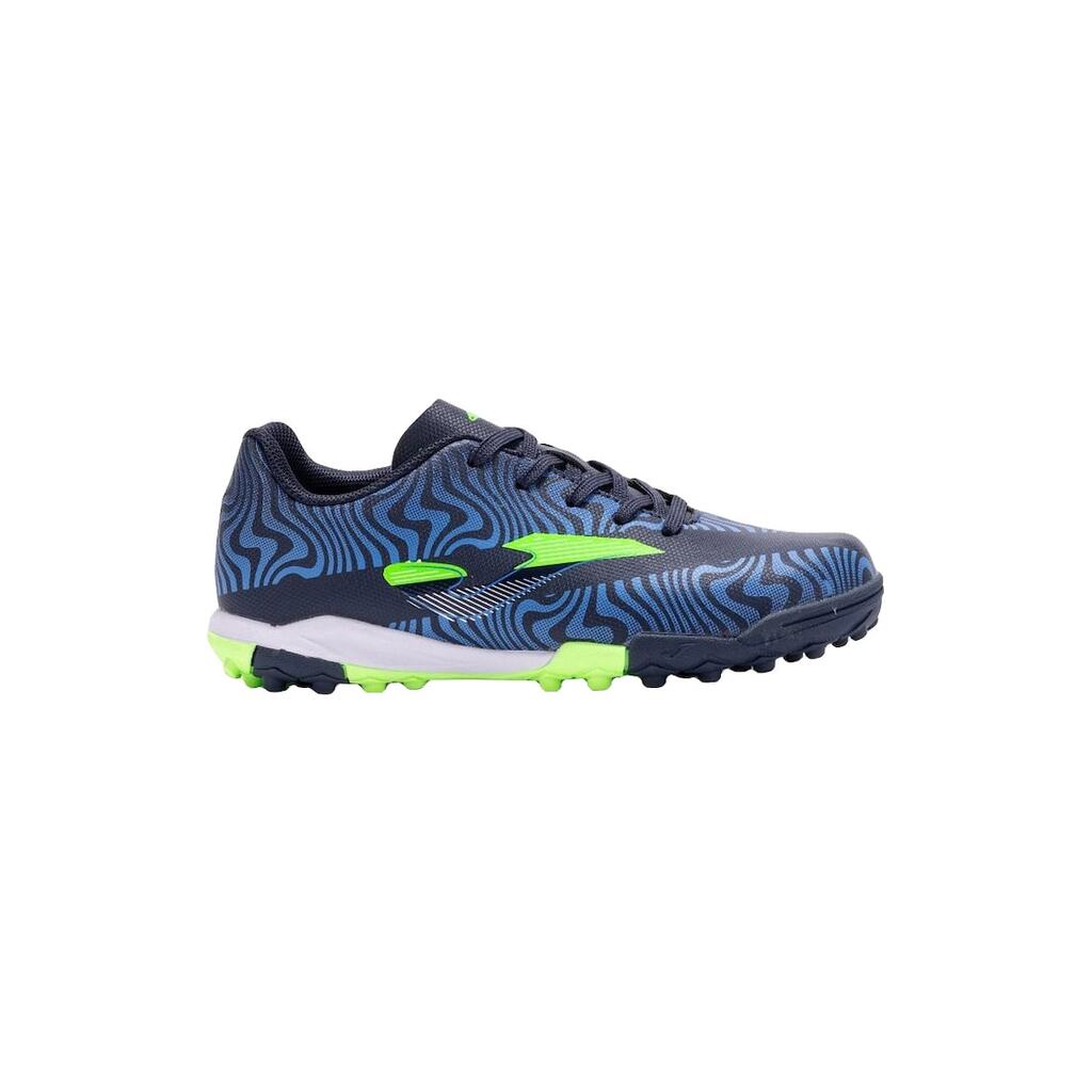 Детски футболни обувки с връзки Evolution за синтетичен терен EVJS2503TF -  35 - Navy Blue Navy
