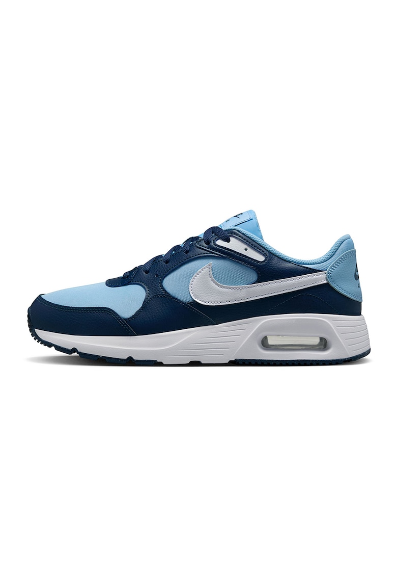 Спортни обувки Air Max с кожа - Син