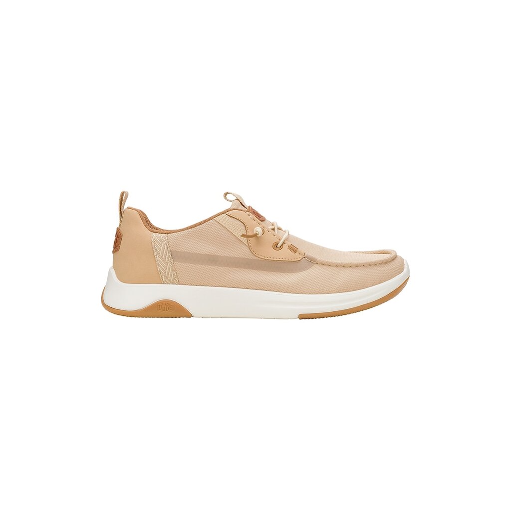 Спортни обувки с лого - Светлокафяв
