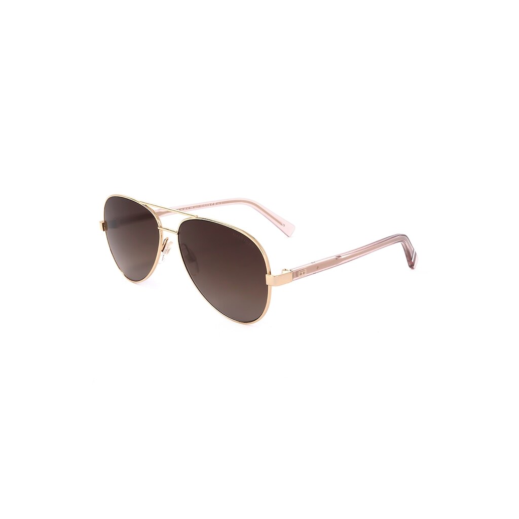 Слънчеви очила Aviator от неръждаема стомана - Розово златисто