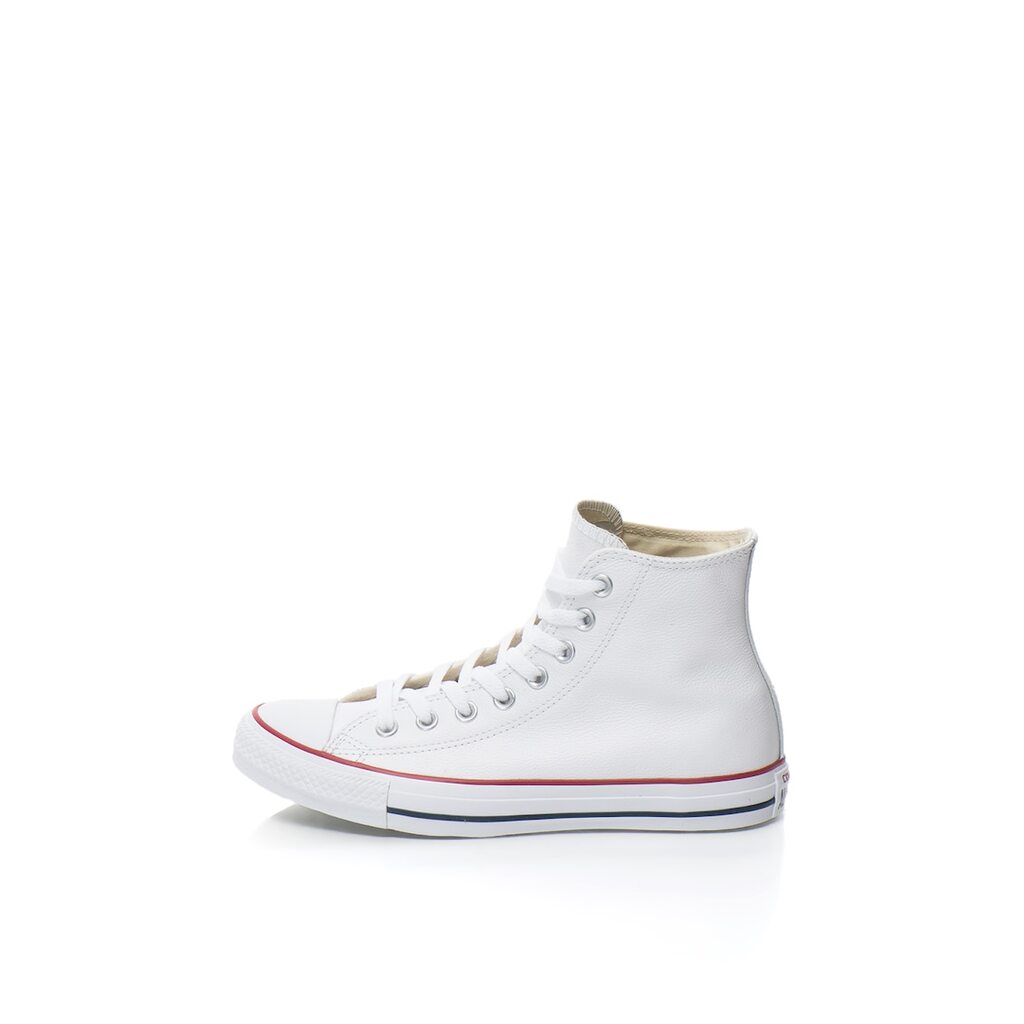 Унисекс кожени кецове Chuck Taylor - Бял