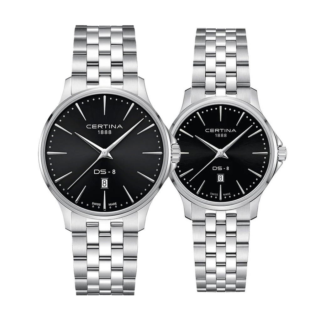 Комплект часовници за двойки Certina DS-8 C045.410.11.051.00-C045.010.11.051.00