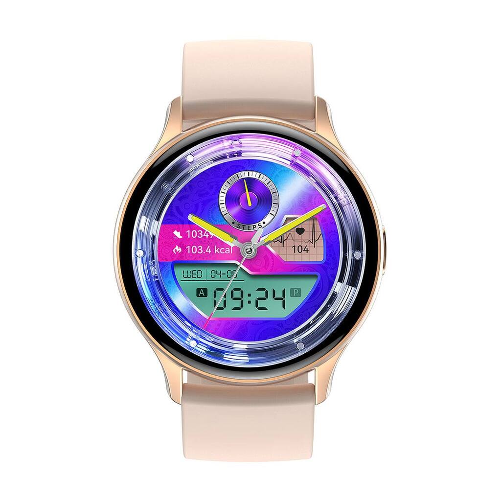 Смарт часовник Lemfo Amoled 46 мм Pink HK89-P