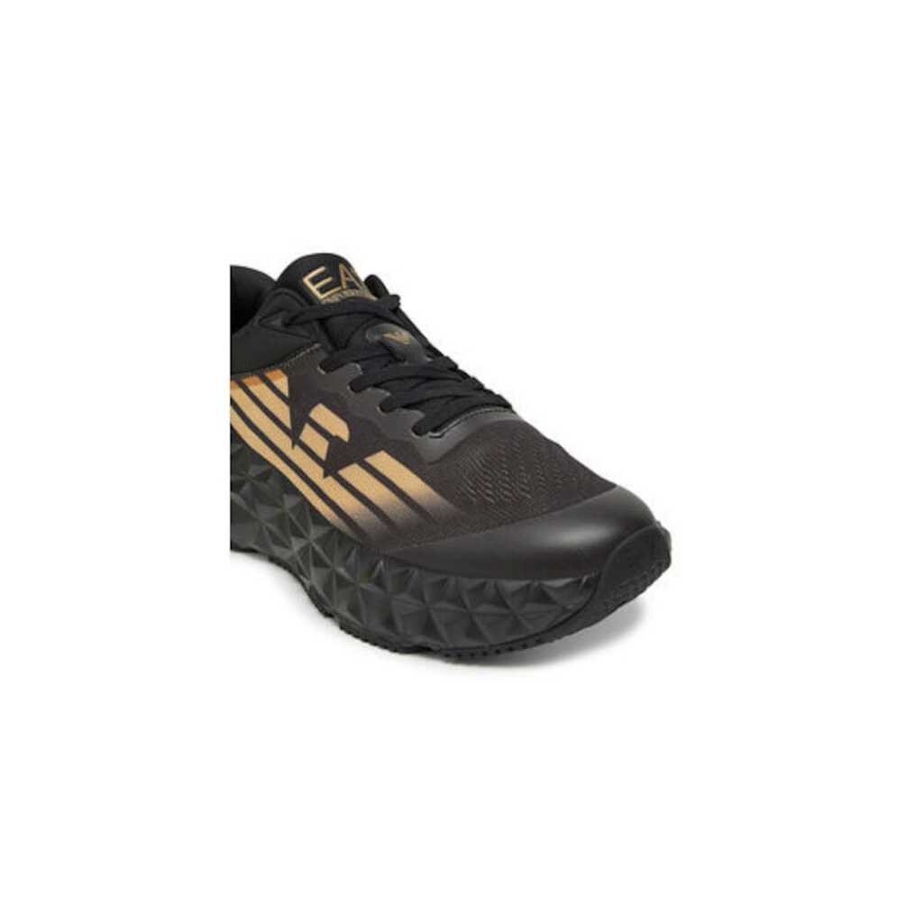 Мъжки спортни обувки - X8X239 XK432 -  Emporio Armani - Текстил - 40 2/3 EU - Черни