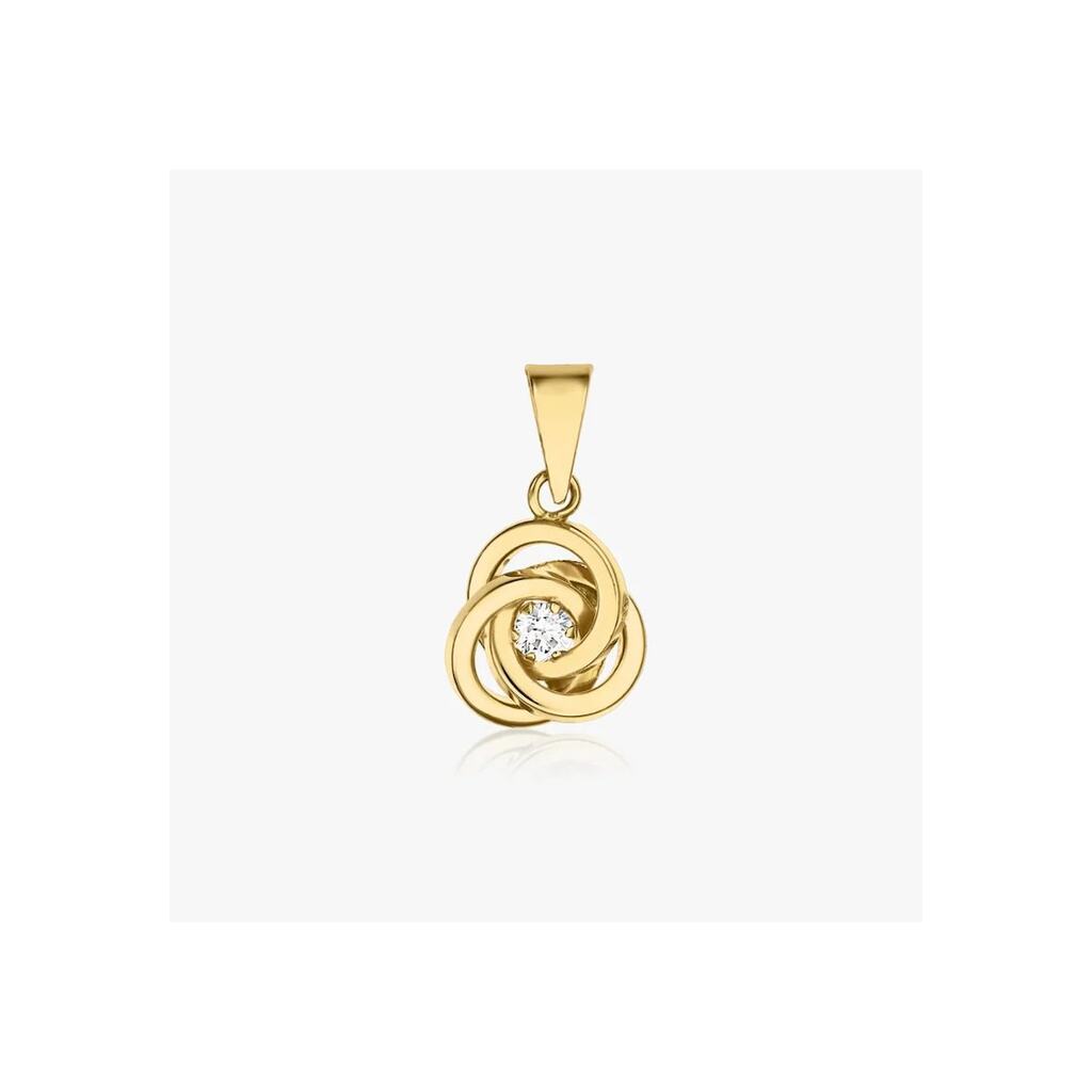 Висулка от злато Eternal Knot