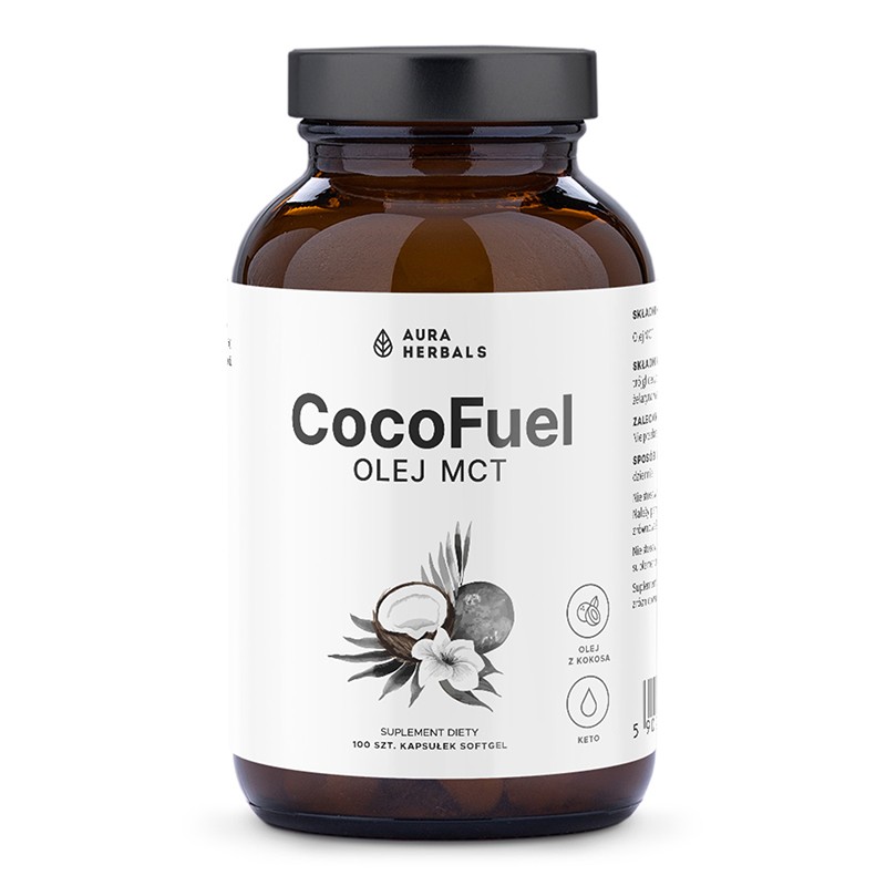 MCT масло от кокос – Бърз метаболизъм и контрол на теглото, 4000 mg, 100 капсули