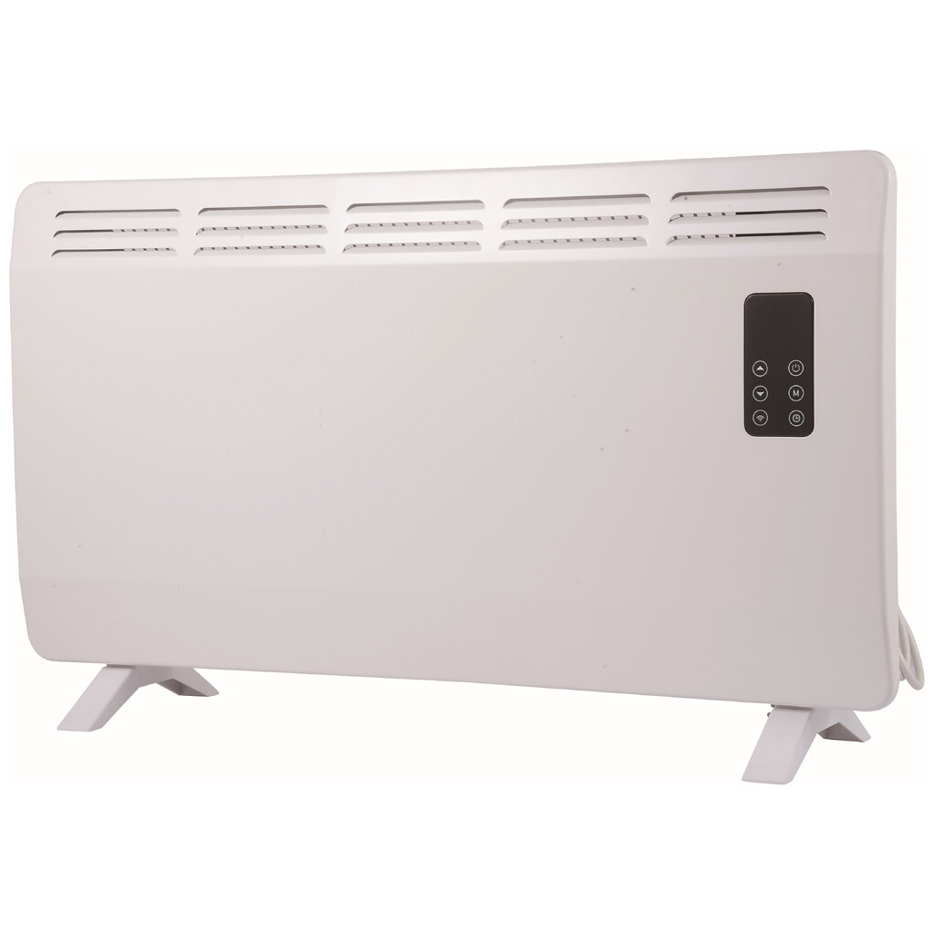 Конвекторен отоплител Oliver Voltz OV51974D, 2400W, Дистанционно управление, WiFi, Tuya, Бял