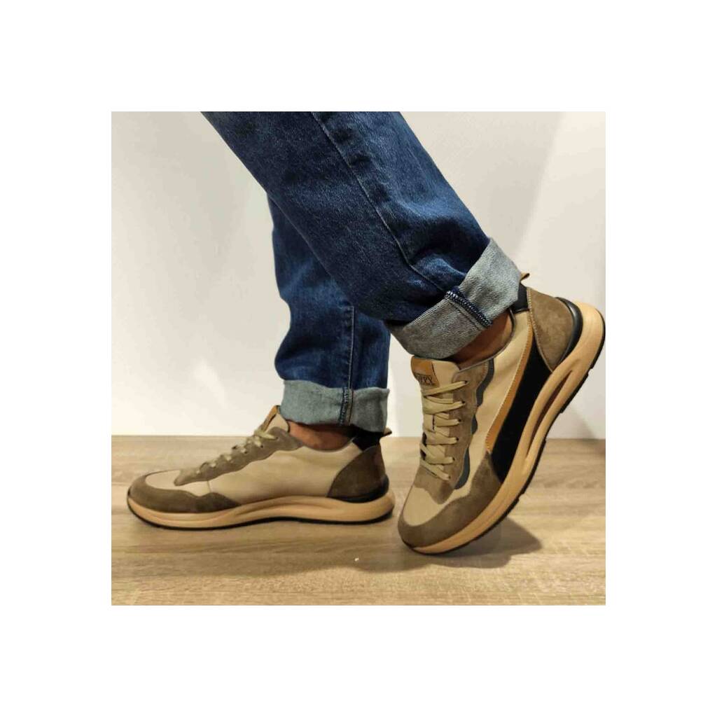 Мъжки обувки  A11203 Beige - Бежови - Бежов