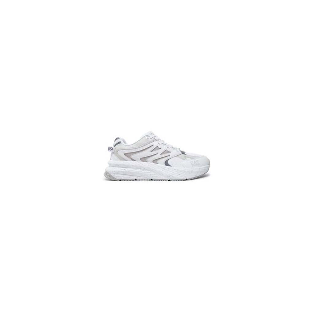 Мъжки спортни обувки Emporio Armani  304466809 - Текстил - Бели - Бял
