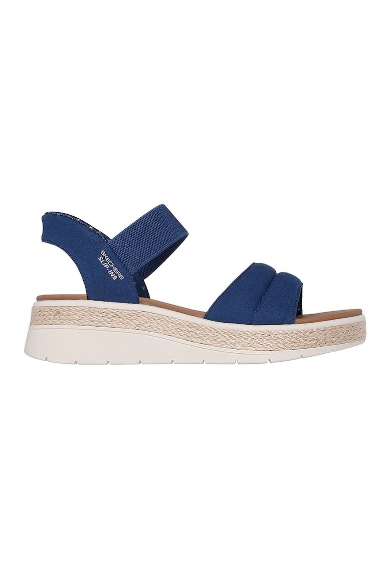 Скосени сандали Slip-Ins™ Bobs Sun Ray - Тъмносин
