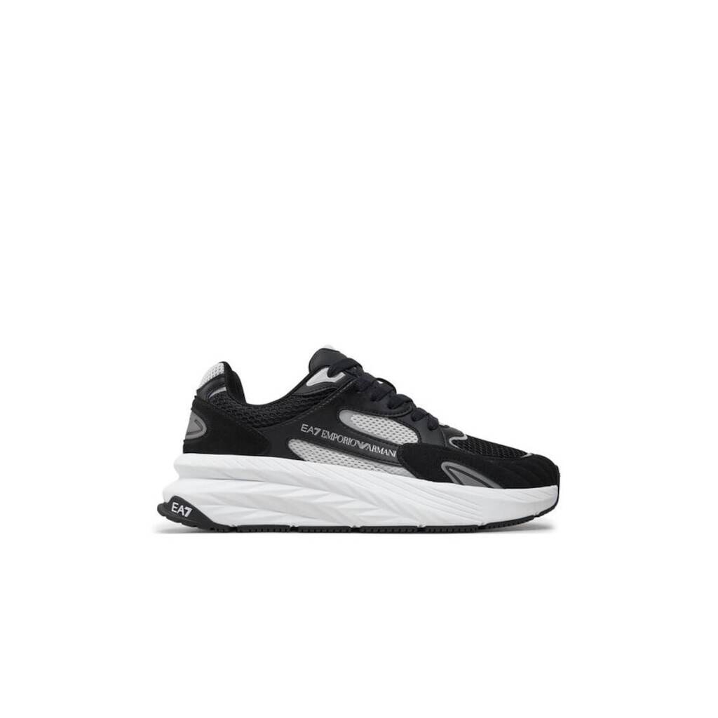 Мъжки спортни обувки Emporio Armani  304464324 - Текстил - Черен - Черен