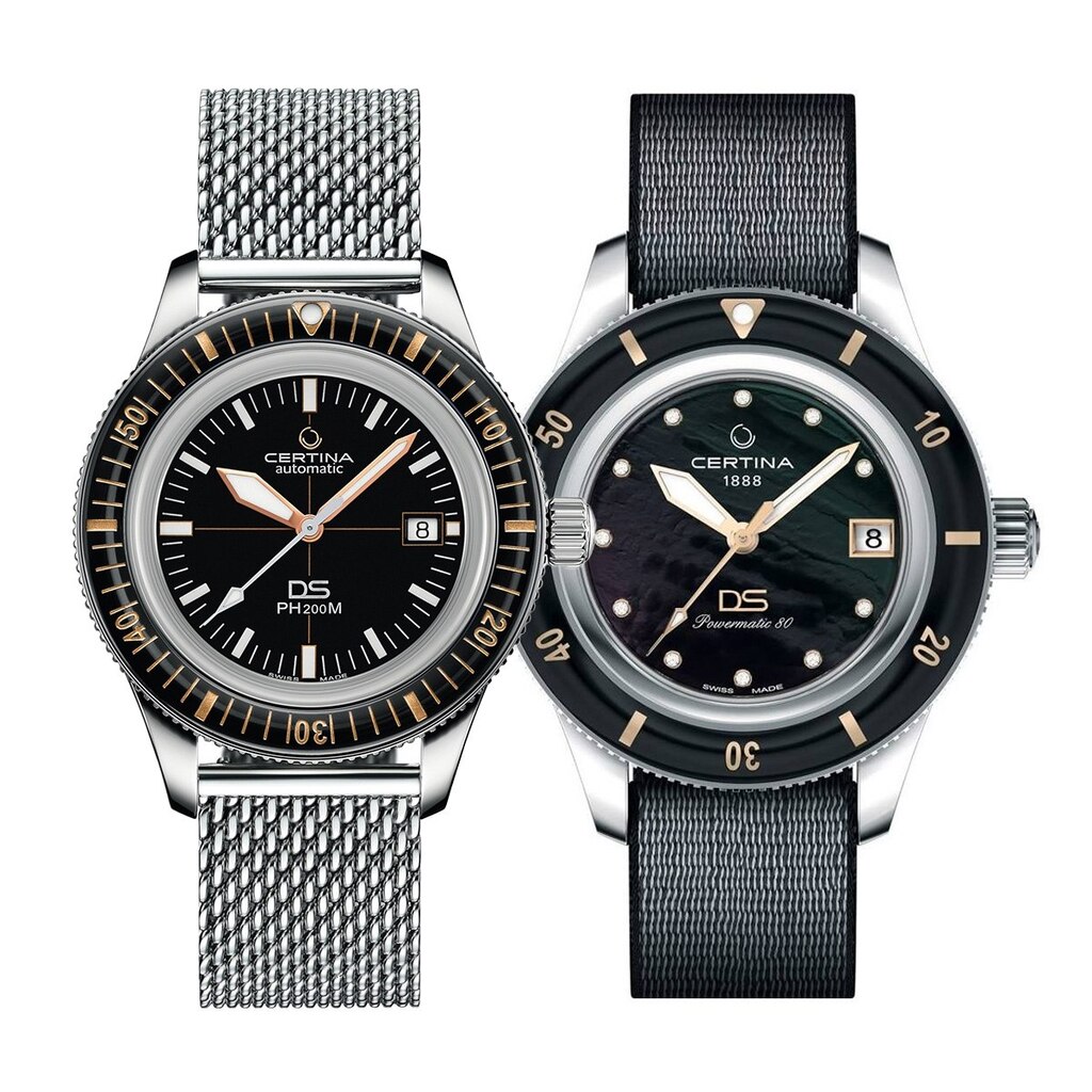 Комплект часовници за двойки Certina DS PH200M C036.407.11.050.01-C036.207.18.126.00