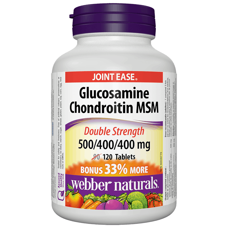 Glucosamine, Chondroitin, MSM/ Глюкозамин, Хондроитин и МСМ х 120 таблетки